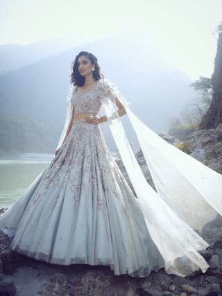 Magnolia" Tulle Lehenga