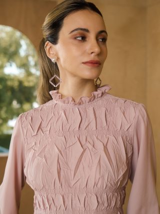 NUDE SAASHAA TEXTURED TOP