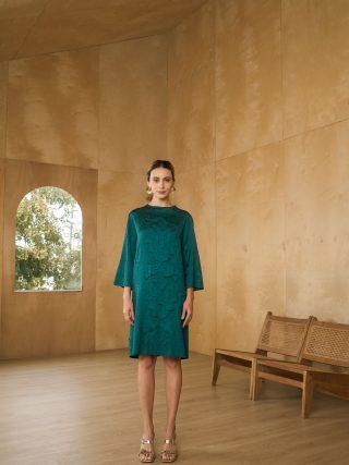 GREEN ESTELLA DRESS