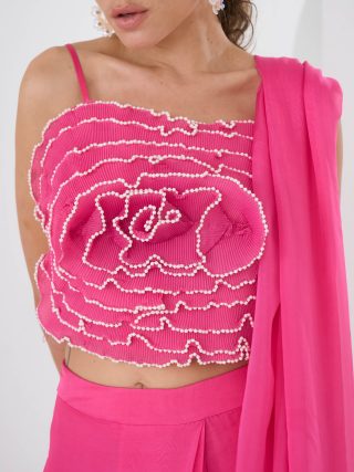 FUSCIA PEARL BRALET