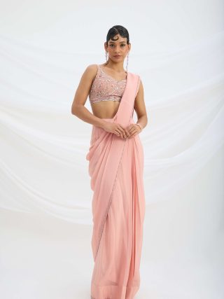 DRAPE SAREE SET