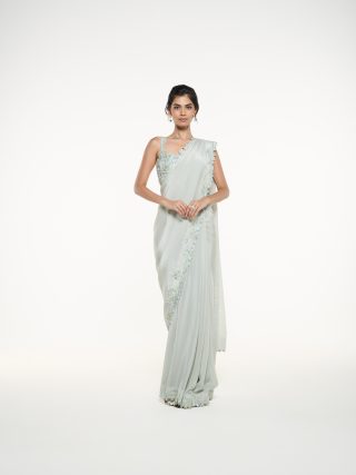 SAREE DRAPED